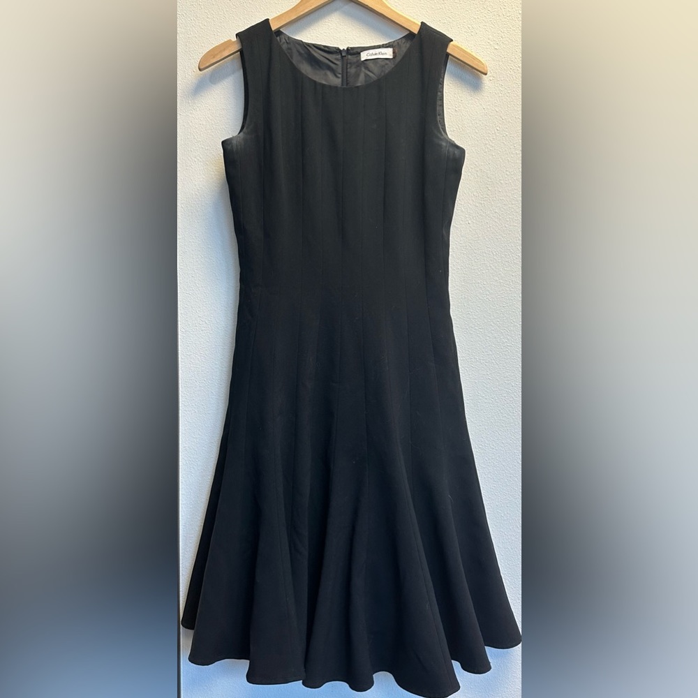🎊2 for $20🎊 Calvin Klein Black Pleated Dress